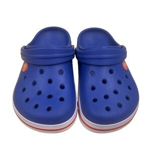 Blue crocs